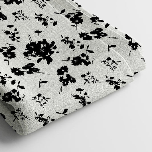 Muslin Digital Printed Fabric | Poly Blend, 44 Width, Unstitched, Soft, Lightweight
