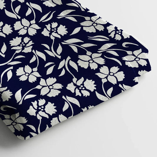 Crepe Digital Print Fabric - For Kurtis