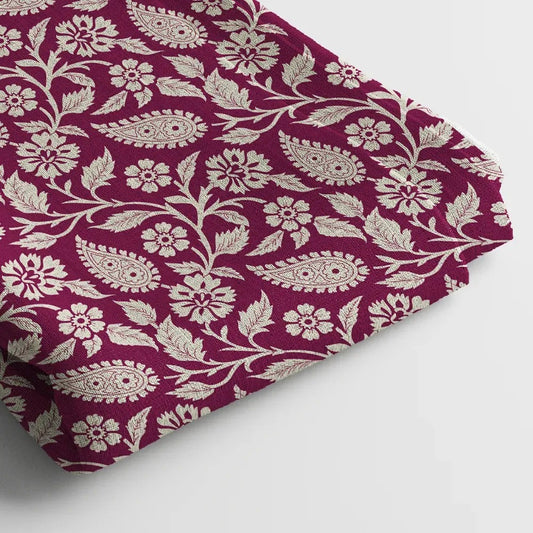 Crepe Digital Print Fabric - For Gowns