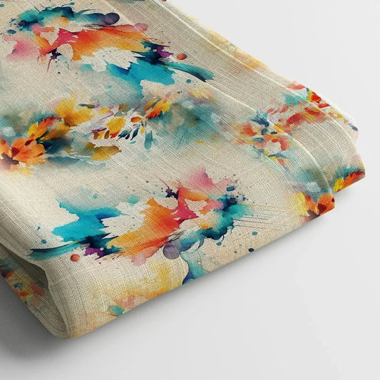 Crepe Digital Print Fabric - Ready to Use