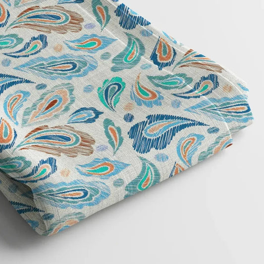 Crepe Digital Print Fabric - High-Resolution