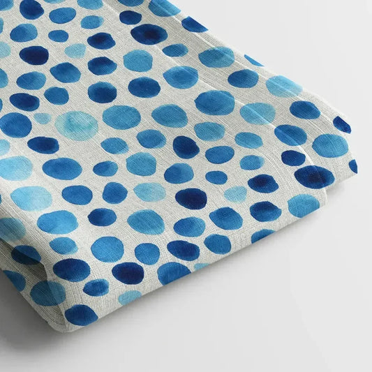 Muslin Digital Printed Fabric | Poly Blend, 44 Width, Unstitched