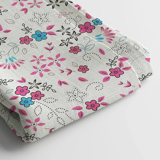 Crepe Digital Print Fabric - Trendy Looks