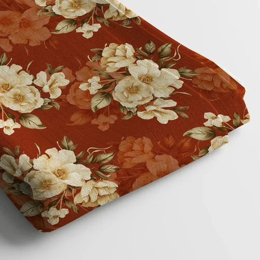 Georgette Digital Print Fabric | 44 Width, Unstitched