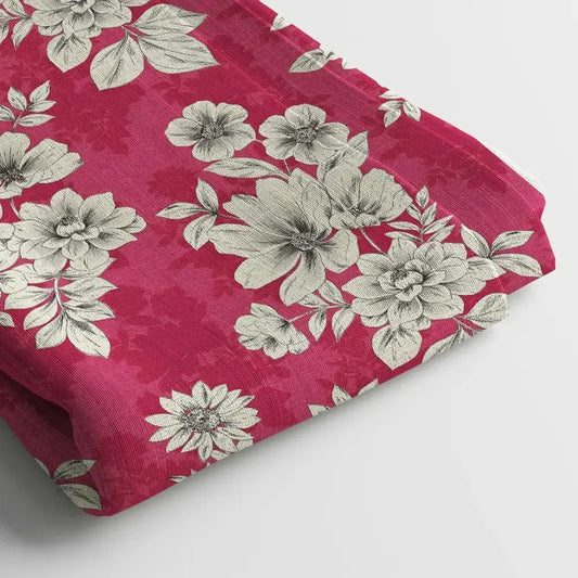 Georgette Digital Print Fabric | 44 Width, Unstitched
