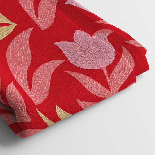 Poly Cotton Digital Printed Fabric, 44 Inches, Soft & Lightweight
