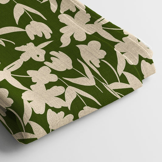 Poly Cotton Digital Printed Fabric, 44 Inches, Soft & Lightweight